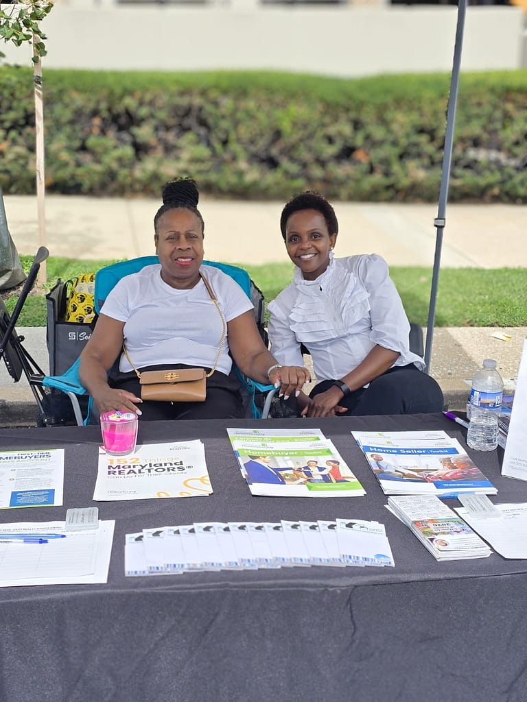 Rose Satterfield and Brenda Kasuva at Towson Fall Festival